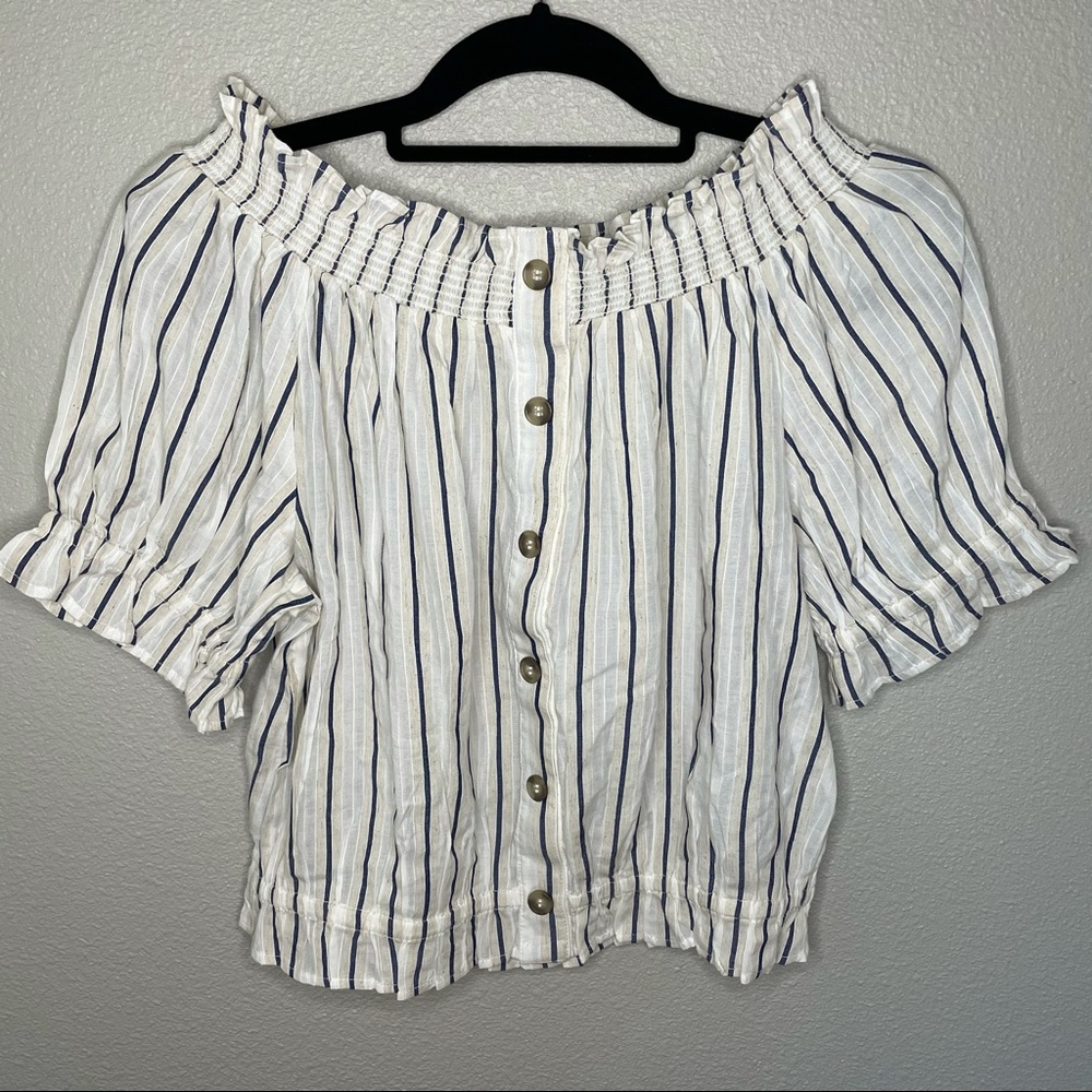 H&M off the shoulders top size 4 great condition